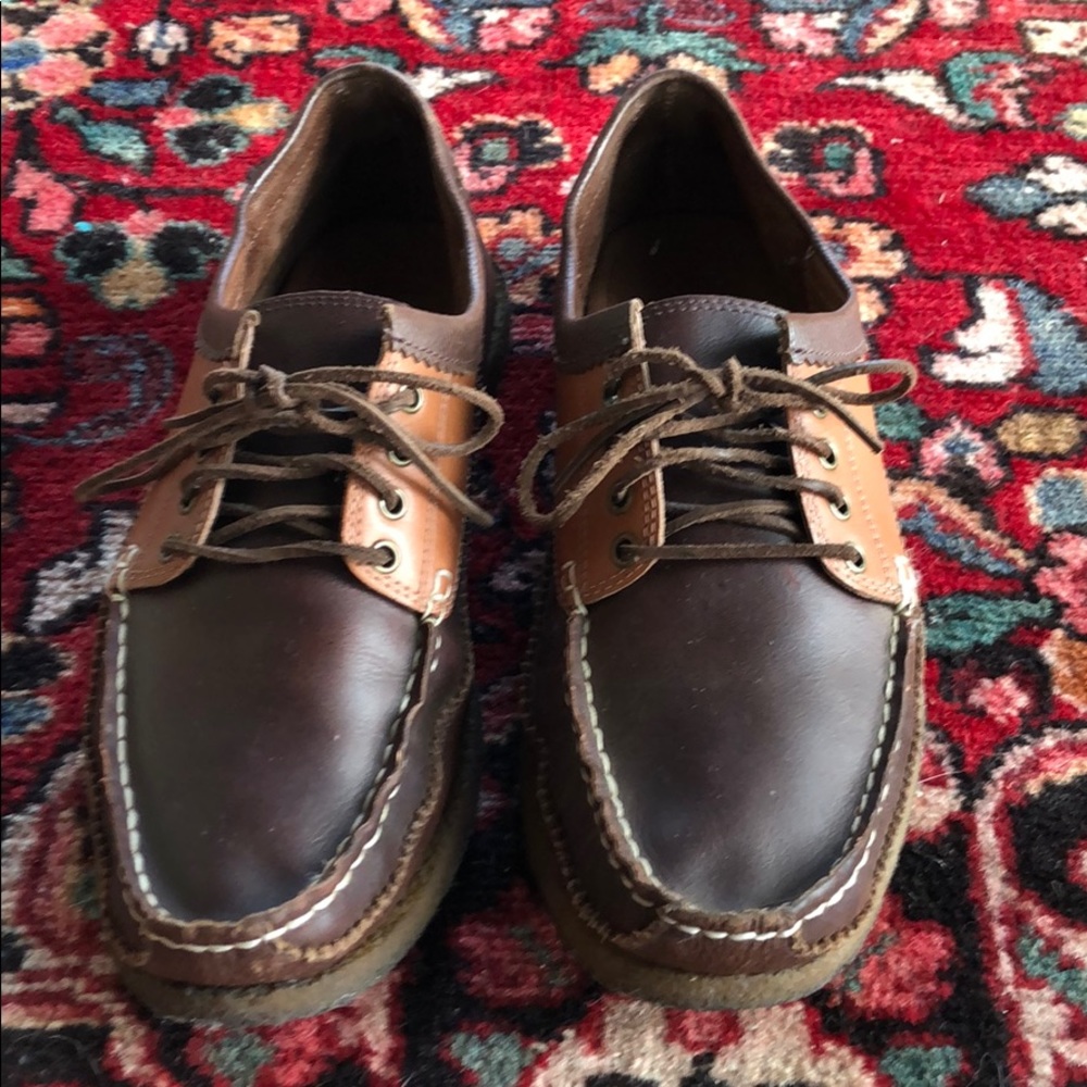 J CREW Wallace & Barnes Moccasins Boat Shoes 10.5